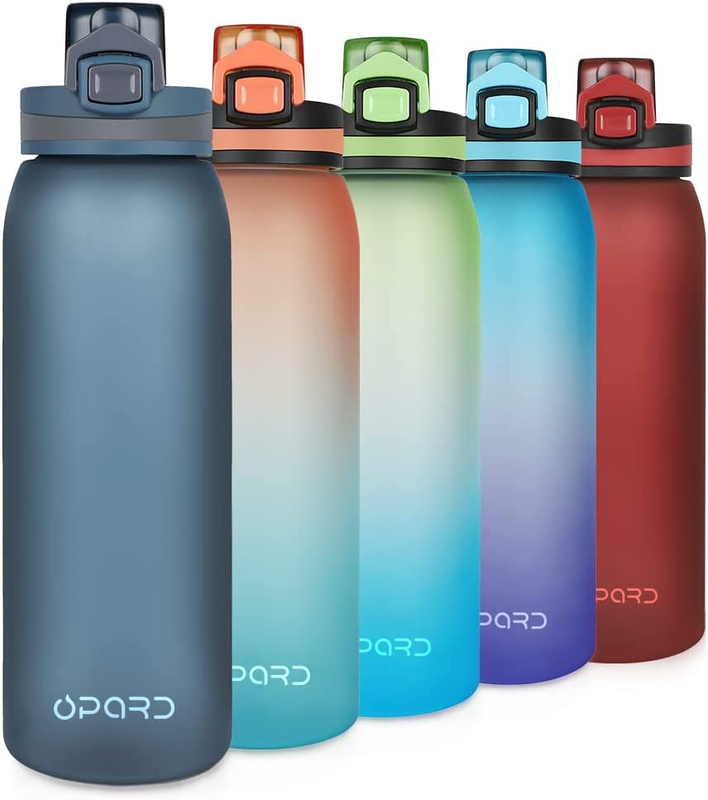 Botella De Agua Libre De BPA 30 oz Con Tapa a Prueba De Fugas Para Gimnasio 1PCS