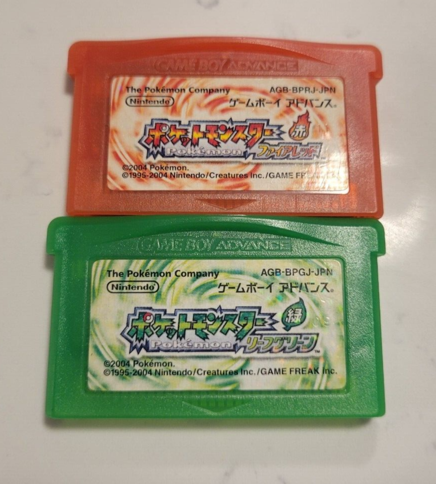 AUTHENTIC Nintendo Pok√©mon Fire Red | Game Boy Advance