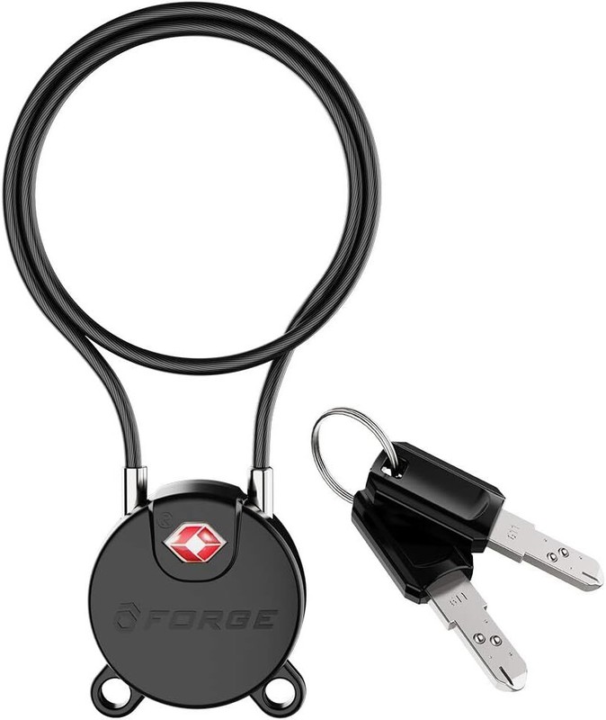 Ultimate Travel Security: 2-Pack Premium TSA Approved Luggage Locks with HQ Save