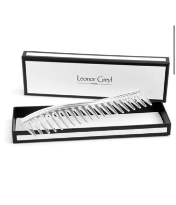Leonor Greyl Detangling Comb Clear NIB