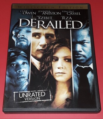 DERAILED DVD Action Crime Drama Thriller 2006 Jennifer Aniston XZIBIT Scary NR