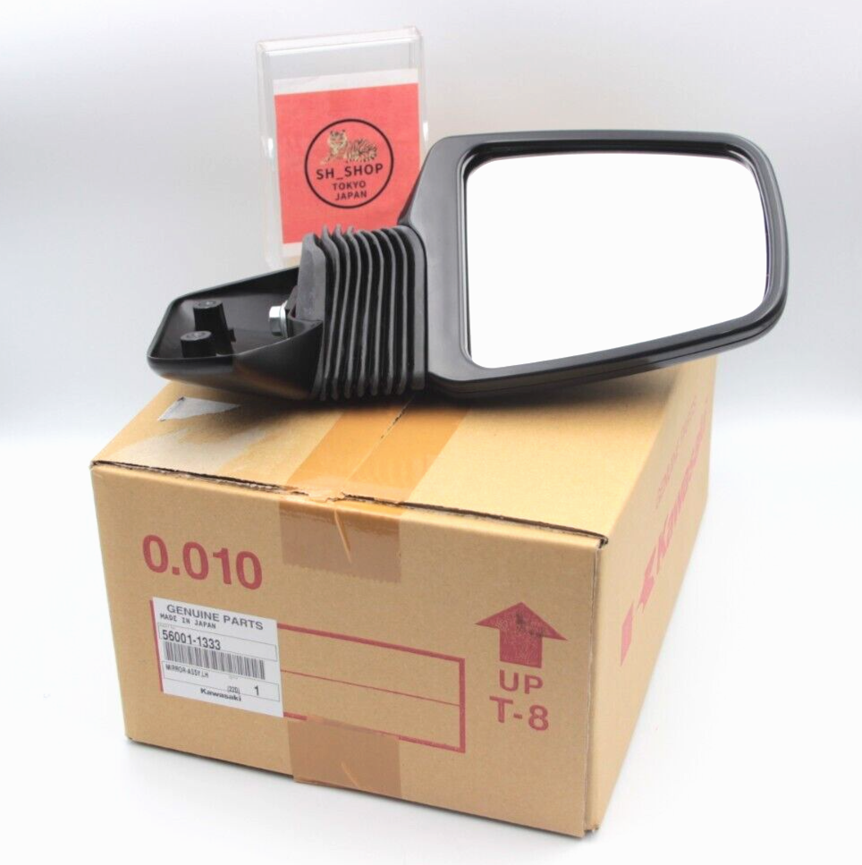 KAWASAKI Genuine Left Mirror Assembly 56001-1333 fit 86-06
