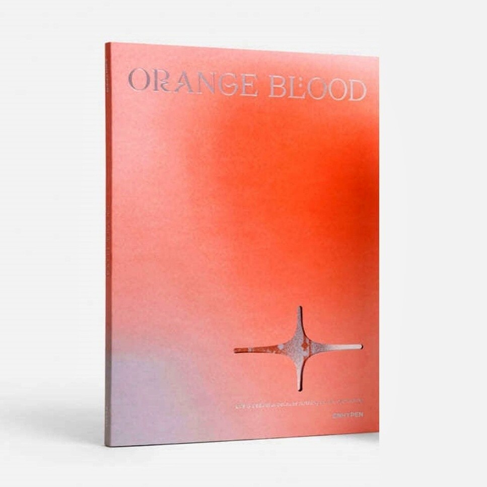 エナプ　45枚 ENHYPEN Album [ORANGE BLOOD] KSANA Ver. CD+92p P.Book+3ea
