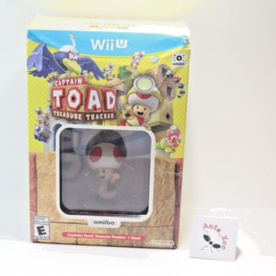 Captain Toad: Treasure Tracker + Toad (Amiibo Bundle) Nintendo Wii U Sealed