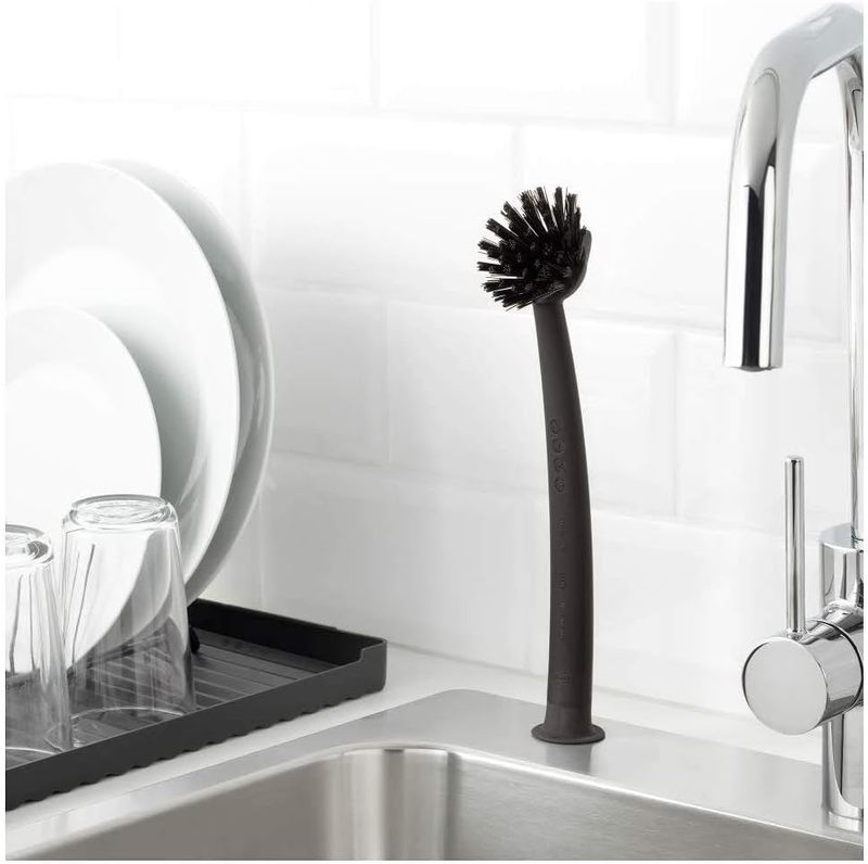 RINNIG Dish-Scrubbing Brush (Grey)