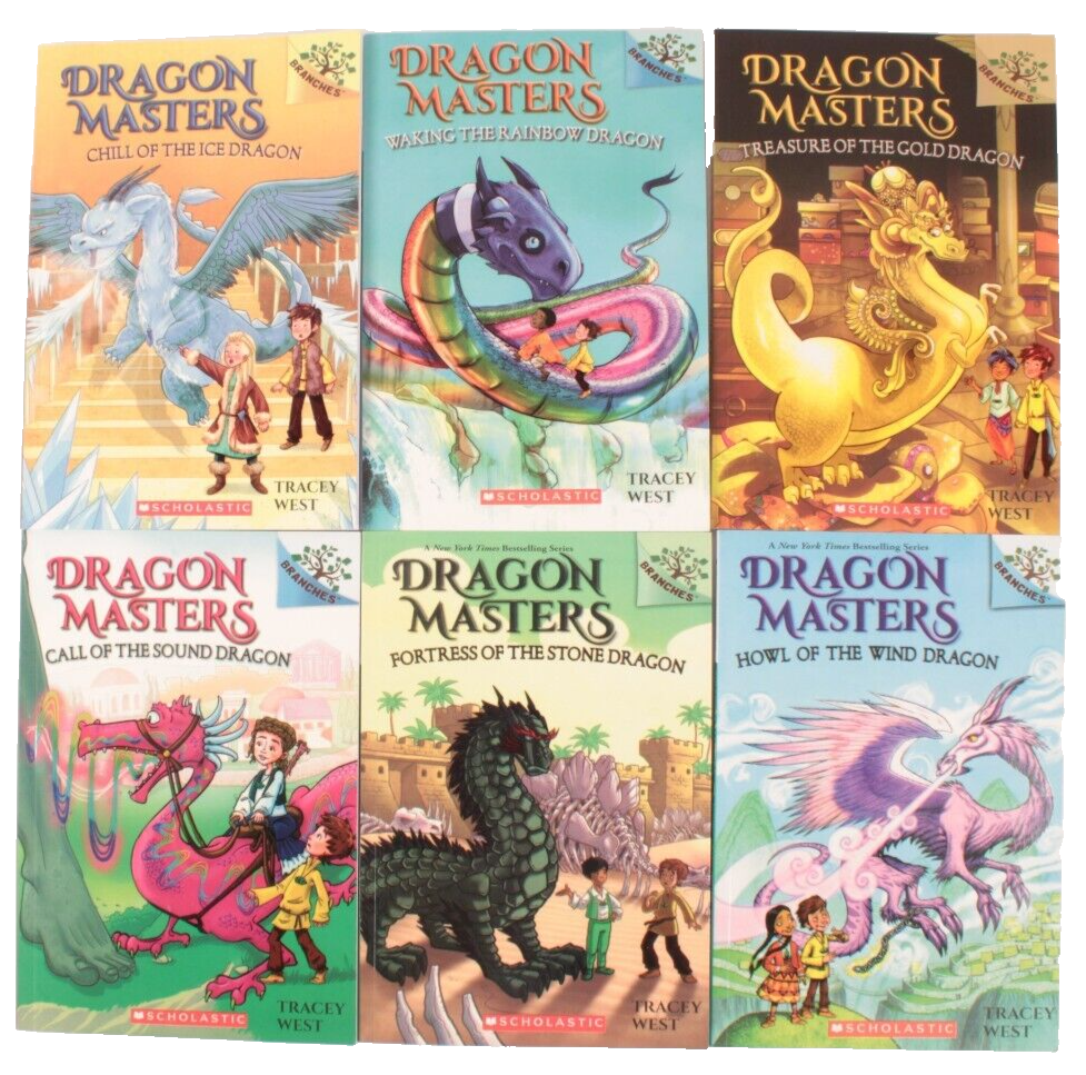 Dragon Masters Lot of 6 NEW Scholastic Books Tracey West #9, 10, 12, 16, 17, 20 | eBay Dragon Masters Lot of 6 NEW Scholastic Books Tracey West #9, 10, 12, 16, 17, 20 | eBay