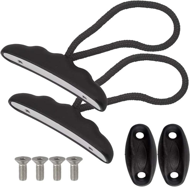 Kayak Handles Carry Kit Heavy Duty Strong Toggle Handle Rope T-Handle with Cord