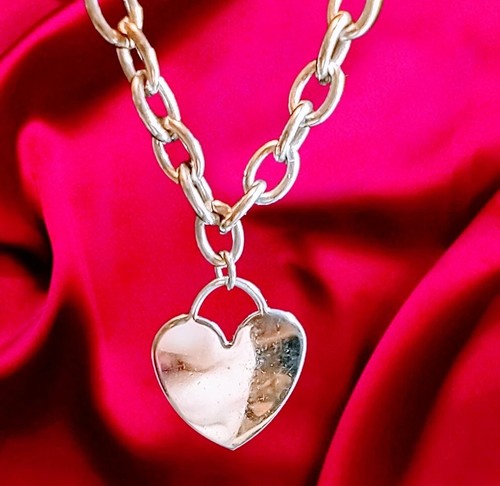 ☆関税込☆VINTAGE HOLLYWOOD★Vivid Heart Necklace★ 88DD2169-4F1F-4AE8-B1AE-
