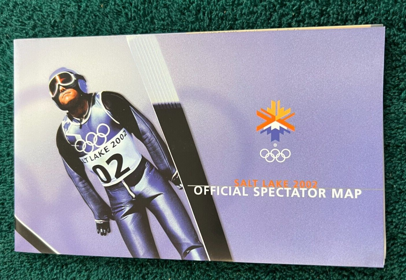 Salt Lake 2002 - Winter Olympic Games Official Spectator Map