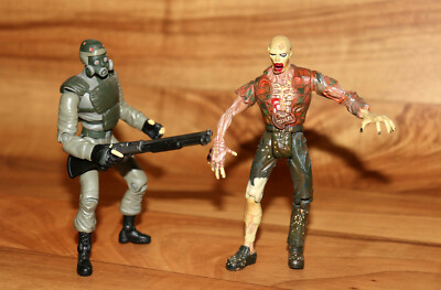 バイオハザード　フィギュア　トイビズ　TOYBIZ Resident Evil Resident Evil 1 2 3 Hunk & Zombie Action Figure Figur Toy