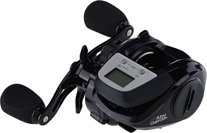 Max Digital Line Counter Low Profile Baitcast Reel, Size LP (1498366), Carbon Fi