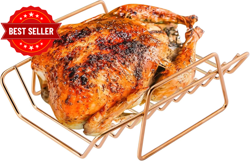 Multi-Purpose Grilling Rack(Gold)