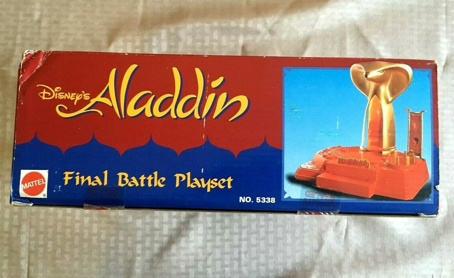 Disney Aladdin Final Battle Play Set #5338 NIB Mattel 100% COMPLETE & SEALED