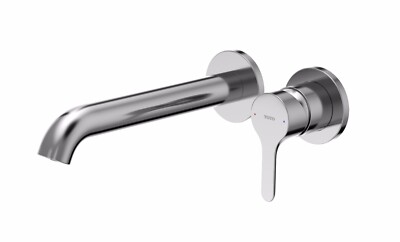 Toto TLS01310U#CP LS Single Handle Lavatory Faucet, Wall Mount in Chrome Plated