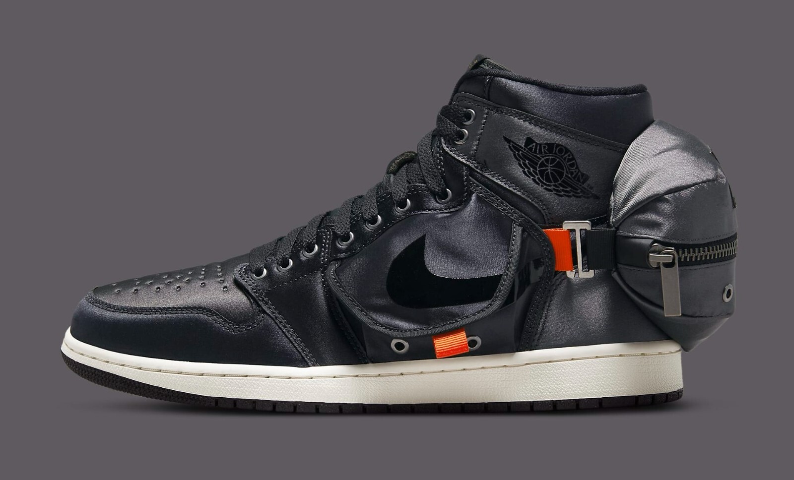 

Nike Air Jordan 1 Utility SP Retro Черно-белые кроссовки DN4336-001 Мужские размеры, Черный, Nike Air Jordan 1