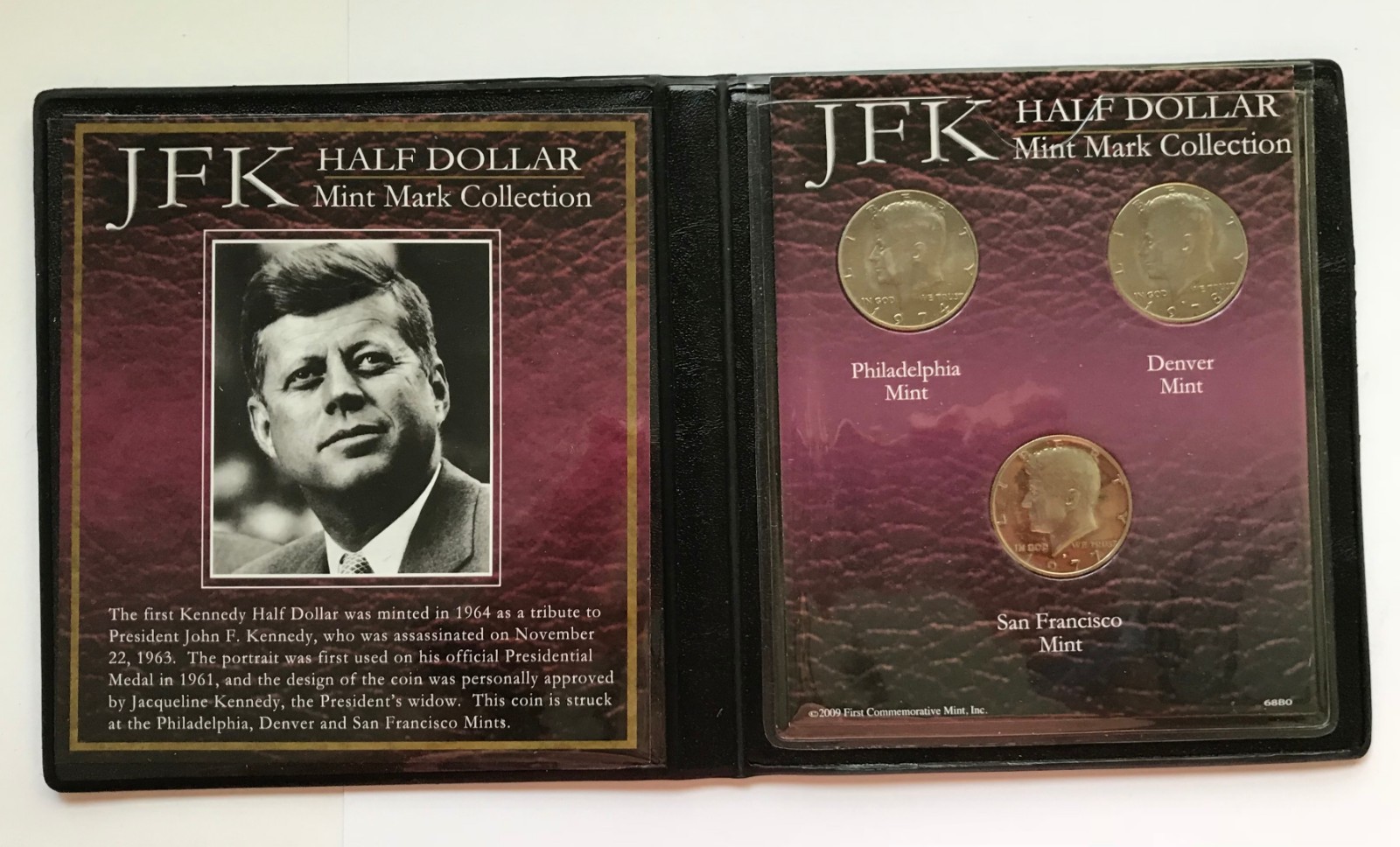 JFK HALF DOLLAR MINT MARK COLLECTION *** L@@K AT PICTURES JFK HALF DOLLAR MINT MARK COLLECTION *** L@@K AT PICTURES