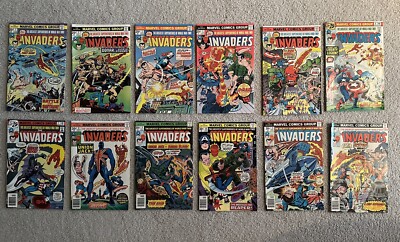 INVADERS #1-#12 Lot Of 12 VF beautiful books. They might be 9's 