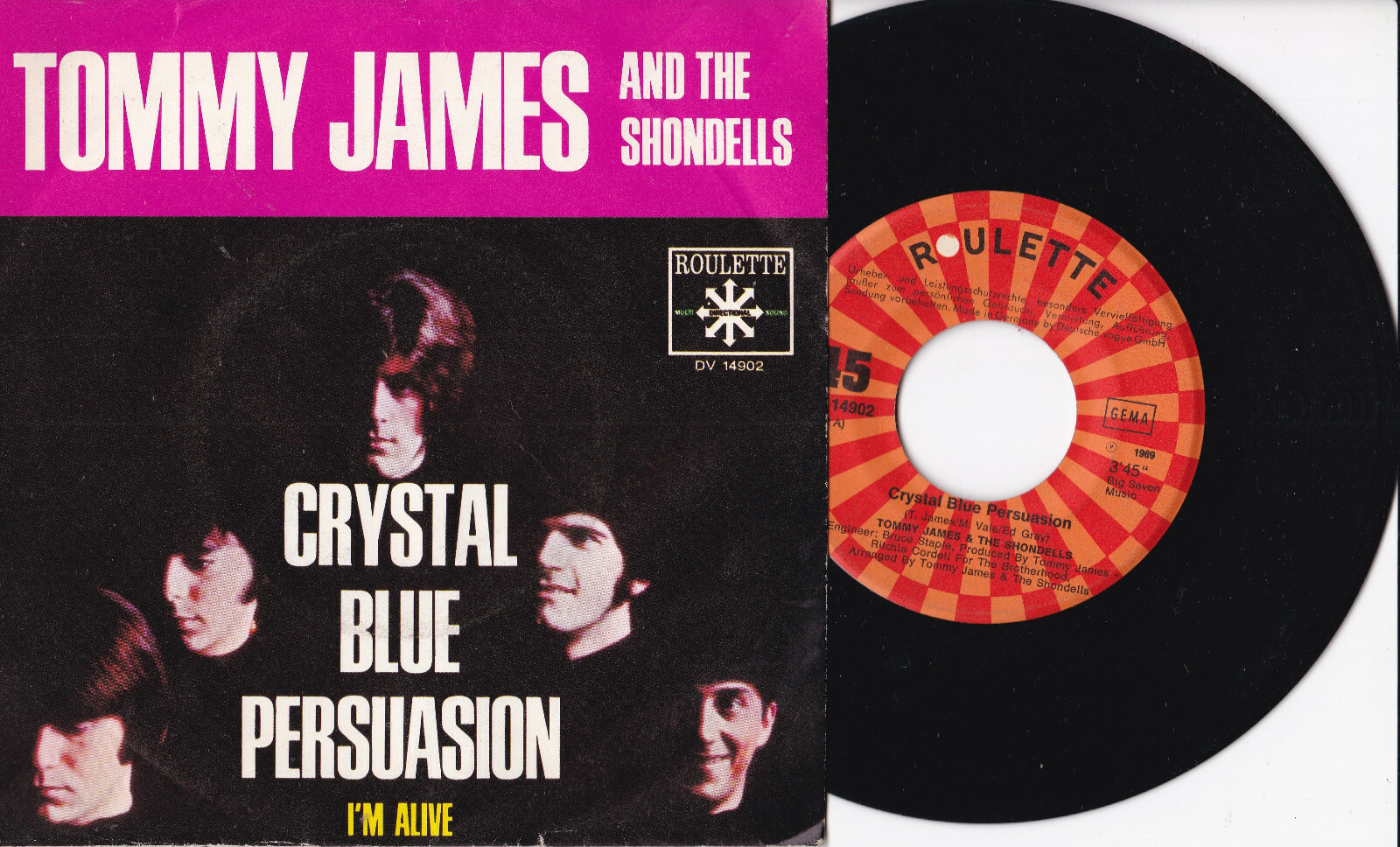  JAMES AND THE SHONDELLS レコード TOMMY JAMES AND THE SHONDELLS 