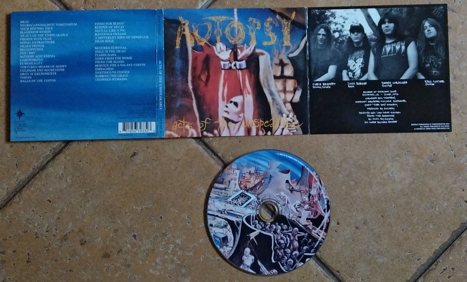 (CD)Acts of the Unspeakable／Autopsy Autopsy - Acts Of The Unspeakable - Amazon.com Music
