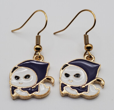 Halloween Ghost fishhook earrings