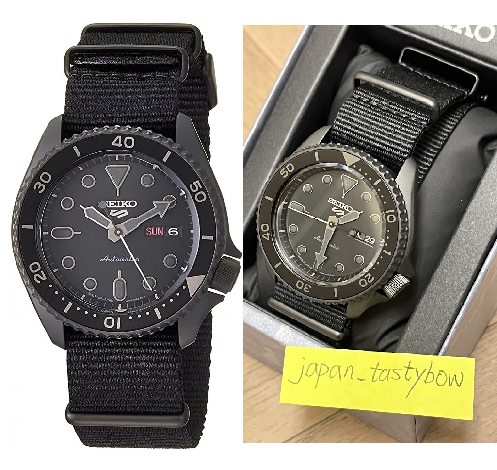 Seiko 5 Sports SBSA025 Automatic Mechanical Total Black Seiko 5 Sports SBSA025 Automatic Mechanical Total Black