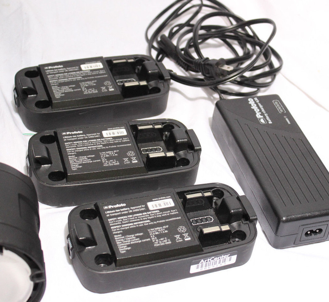 Profoto B2 250 AirTTL Location Kit With 2 Heads and 3 Batteries #1