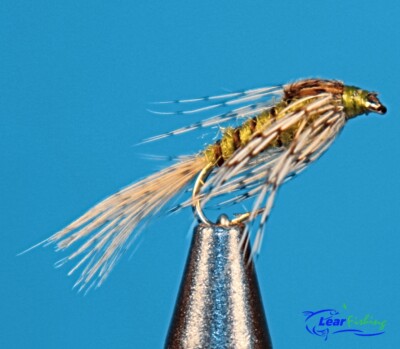 Blue Wing Olive Nymph Fly Fishing Flies - One Dozen - Sizes Available