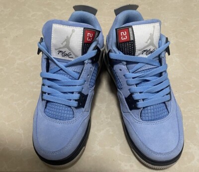 Men's US Size ''University Blue'' jordan4 Sneakers,Without Box