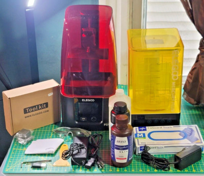 Elegoo Mars 3 (PRO) Ultra 4K Resin 3D Printer With Wash An Cure Station + Extras