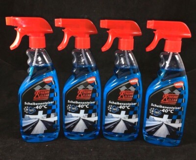 5,48€/L. 4 x 500 ml Scheiben Enteiser Spray Nano 2,0l Enteiserspray Sprühflasche