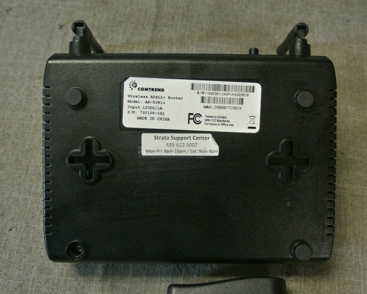 COMTREND AR-5381u WIRELESS ROUTER MODEM (247666-6 MTN)