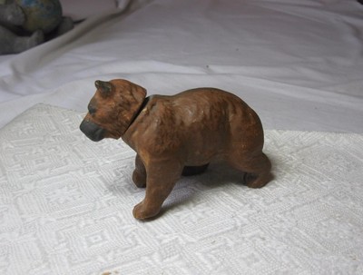 Bear Candy Container German c1910 Christmas Easter Holiday Rare Teddy Germany