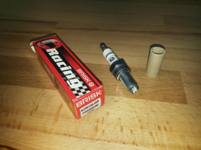 1x BRISK LGS Multipoint Upgrade Spark Plugs fits: Suzuki RMZ250 y2004-2024