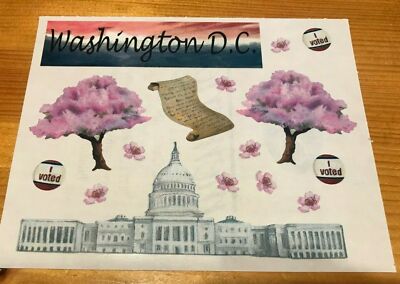Creative Memories - 4'' x 5'' Block Sticker Sightseeing USA | Europe | Canada
