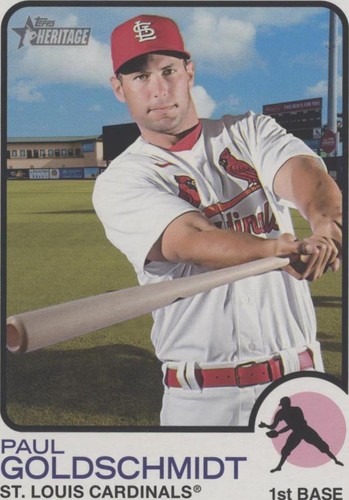 2022 Topps Heritage High Number - Paul Goldschmidt #OB-PG