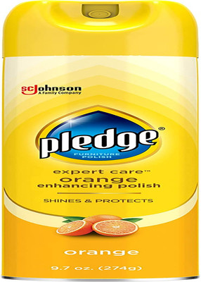 Pledge Expert Care Wood Polish Spray, Shines and Protects, Removes Fingerprints,