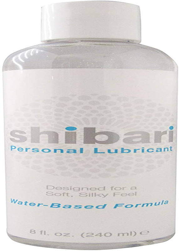 Shibari Premium Personal Lubricant, Water Based Lube, 8 Ounce Bottle