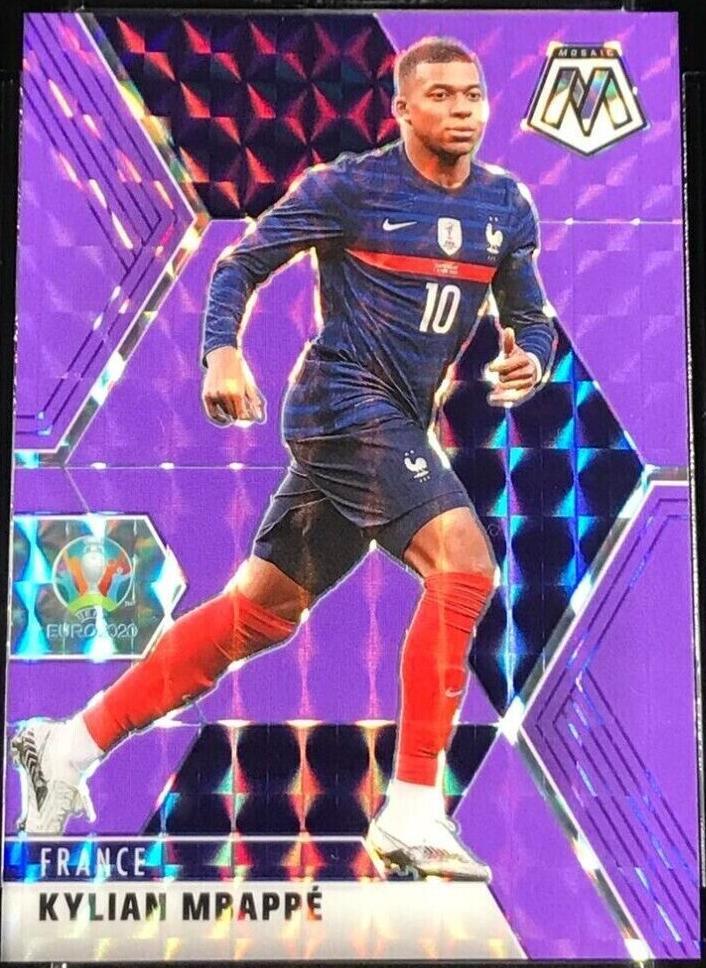 2021-panini-mosaic-uefa-euro-2020-kylian-mbappe-112-purple