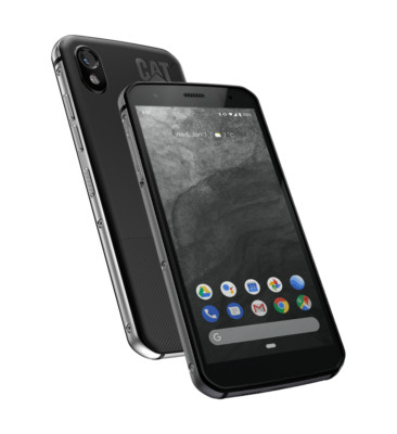 CATERPILLAR CAT S52 5.65'' Dual Sim Black 64GB 4GB RAM 12MP Phone By FedEx