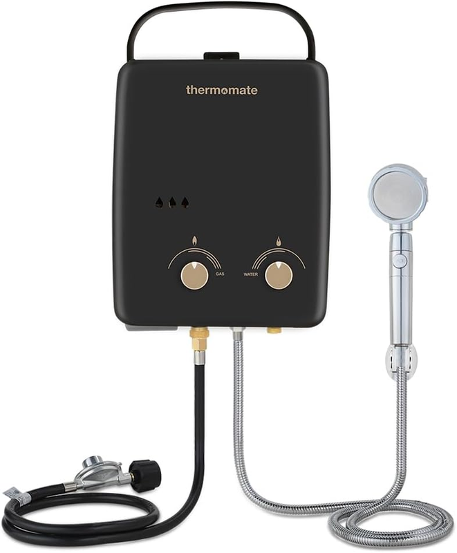 Tankless,  1.32gpm Outdoor Portable Gas Water Heater, On De
