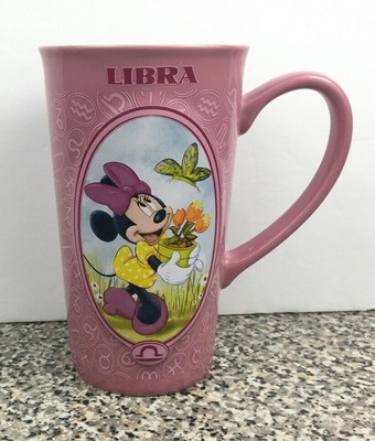 Disney Store Minnie Mouse Libra Pink Coffee Mug Thailand Tall Zodiac Tea Cupのebay公認海外通販 セカイモン