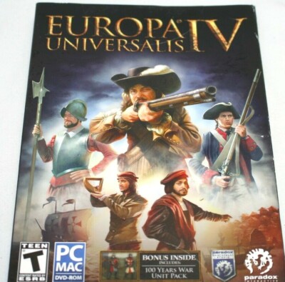 Europa Universalis 4 Global Domination Conquest Strategy PC MAC CD Game New 
