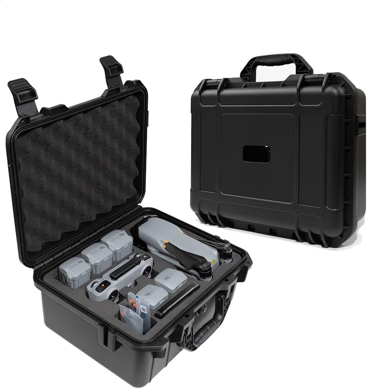 Air 3 Hard Case Waterproof Travel Carrying Case for DJI Air 3 with DJI RC 2/ RC-