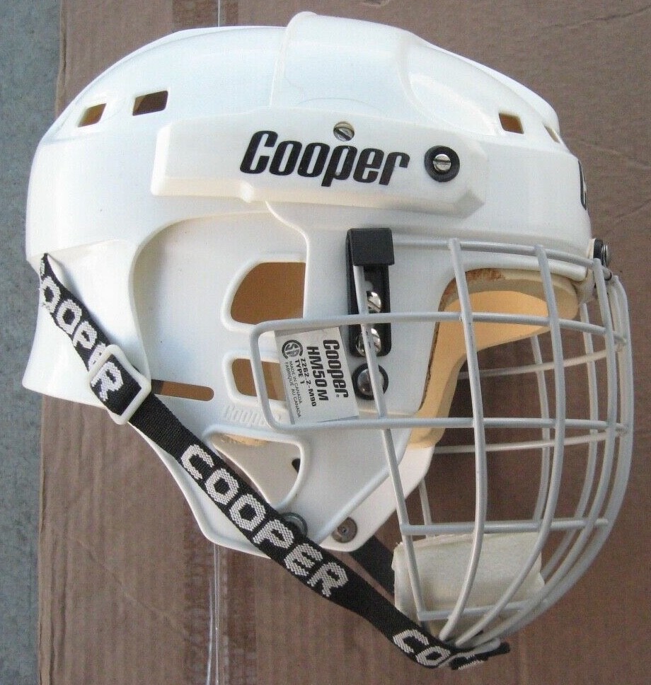 РЁР»РµРј С…РѕРєРєРµР№РЅС‹Р№ Cooper Р±РµР»С‹Р№