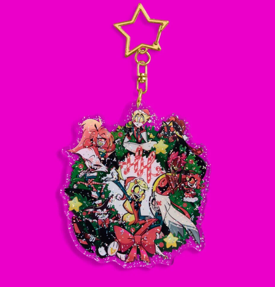 Hazbinhotel Key chain 3点セット Full Set) Hazbin Hotel - Plush Key Chain (全5種セット