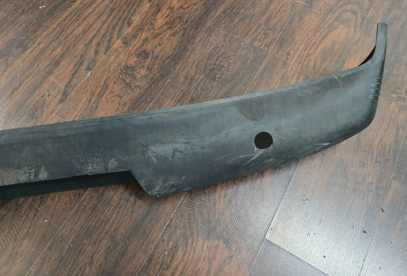 USED ORIGINAL GENUINE PORSCHE 914 RUBBER REAR BUMPER COVER 1975-76 #6