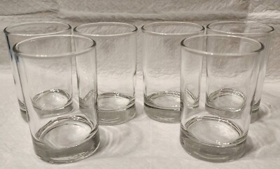 New Libbey 149 Esquire Juice, Tasting, Whiskey Glasses  Side Water 5 oz