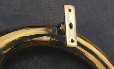 BIg Honkin Bicycle Brass HORN BLK Antique Car Vintage Schwinn Cruiser Bike Bell