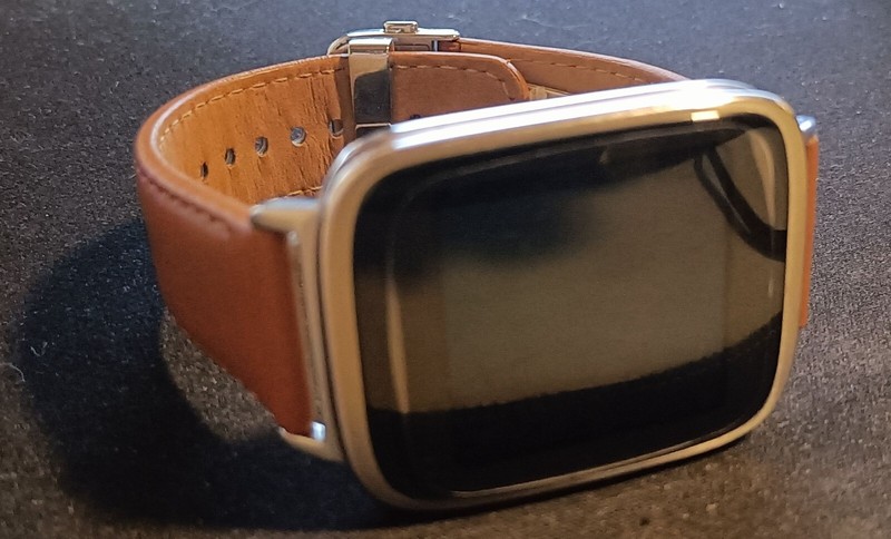 Asus Zenwatch Wi500q Inkl. Cradle Und Usb-Kabel *Defekt*