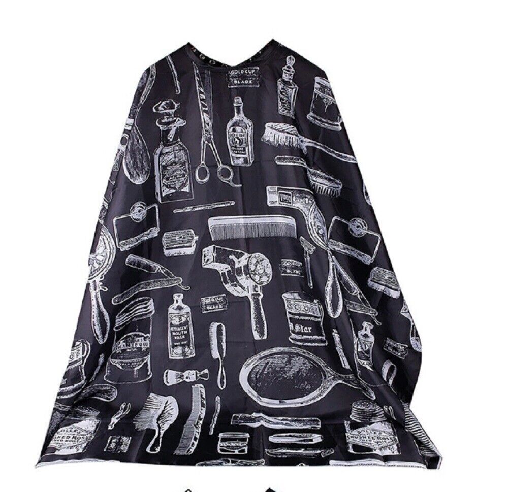 Hair Cutting Cape Pro Salon Hairdressing Hairdresser Gown Barber Cloth Apron US